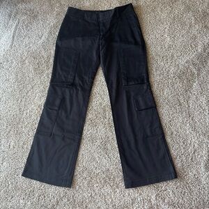 Banana Republic Black Professional Cargo Pants